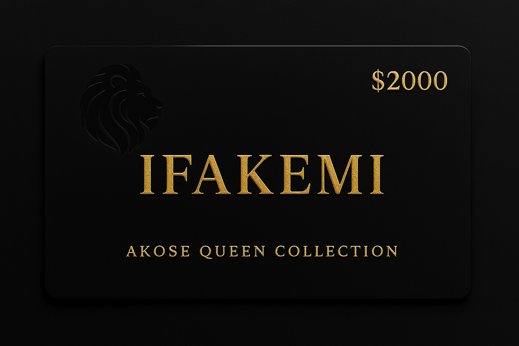 eGift Cards from the Akose Queen